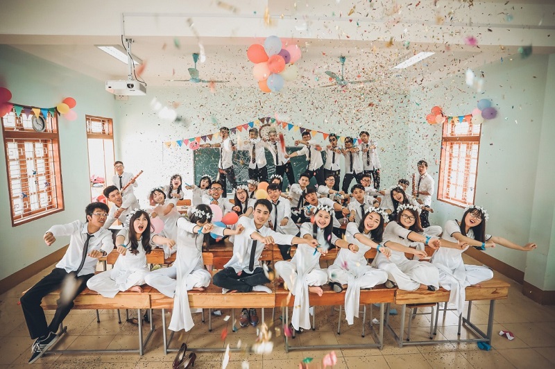 kinh nghiệm chụp ảnh kỷ yếu