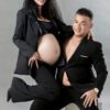 Concept ảnh bầu tone đen huyền bí xu hướng mới