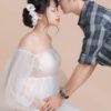 Ảnh bầu concept nhẹ nhàng thanh lịch với chồng