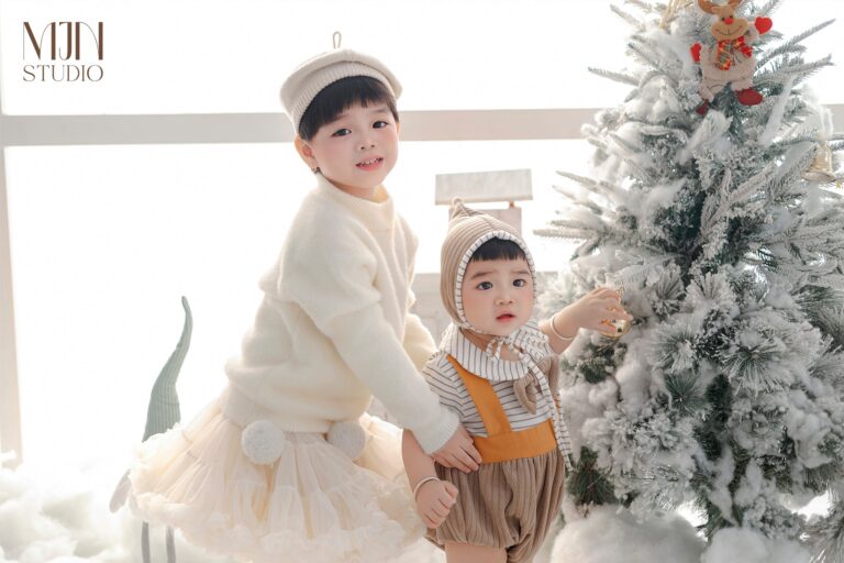 chup anh cho be noel 3