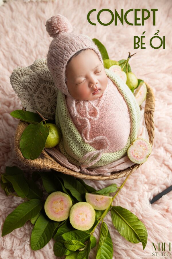 concept chup anh newborn voi thien nhien (2)