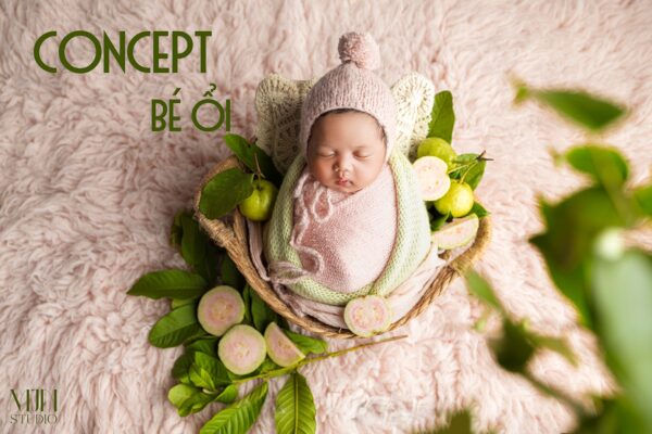 concept chup anh newborn voi thien nhien (6)