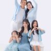Chụp ảnh gia đình 5 thành viên nhẹ nhàng tình cảm