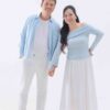 Chụp ảnh gia đình 5 thành viên thanh lịch