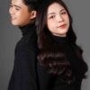 Chụp ảnh đôi trong Studio tối giản