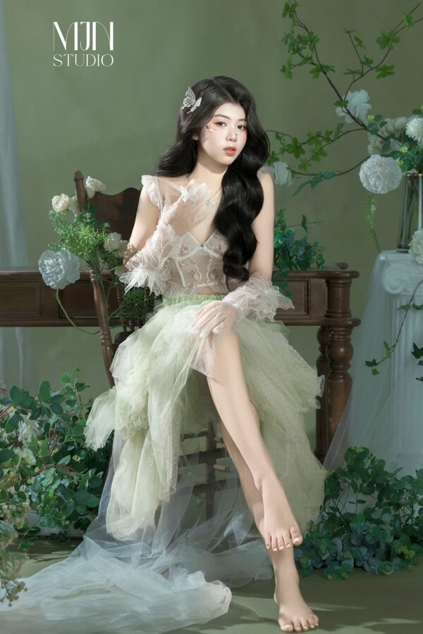 chup anh nang tho concept mau xanh (1)