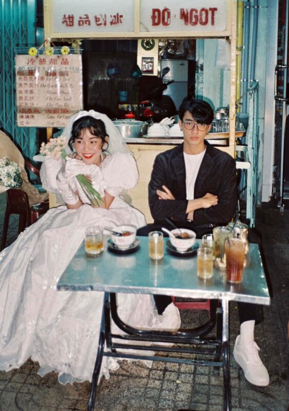 chup anh cuoi vintage