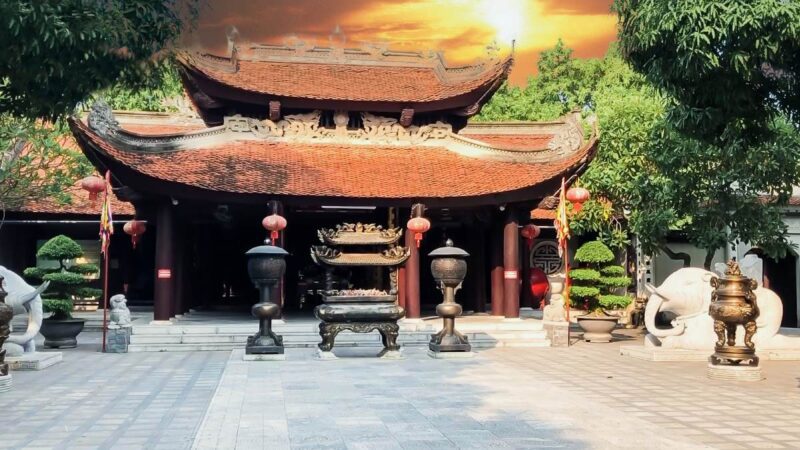 chụp ảnh cưới đẹp ở Bắc Ninh Đền Đô – Từ Sơn