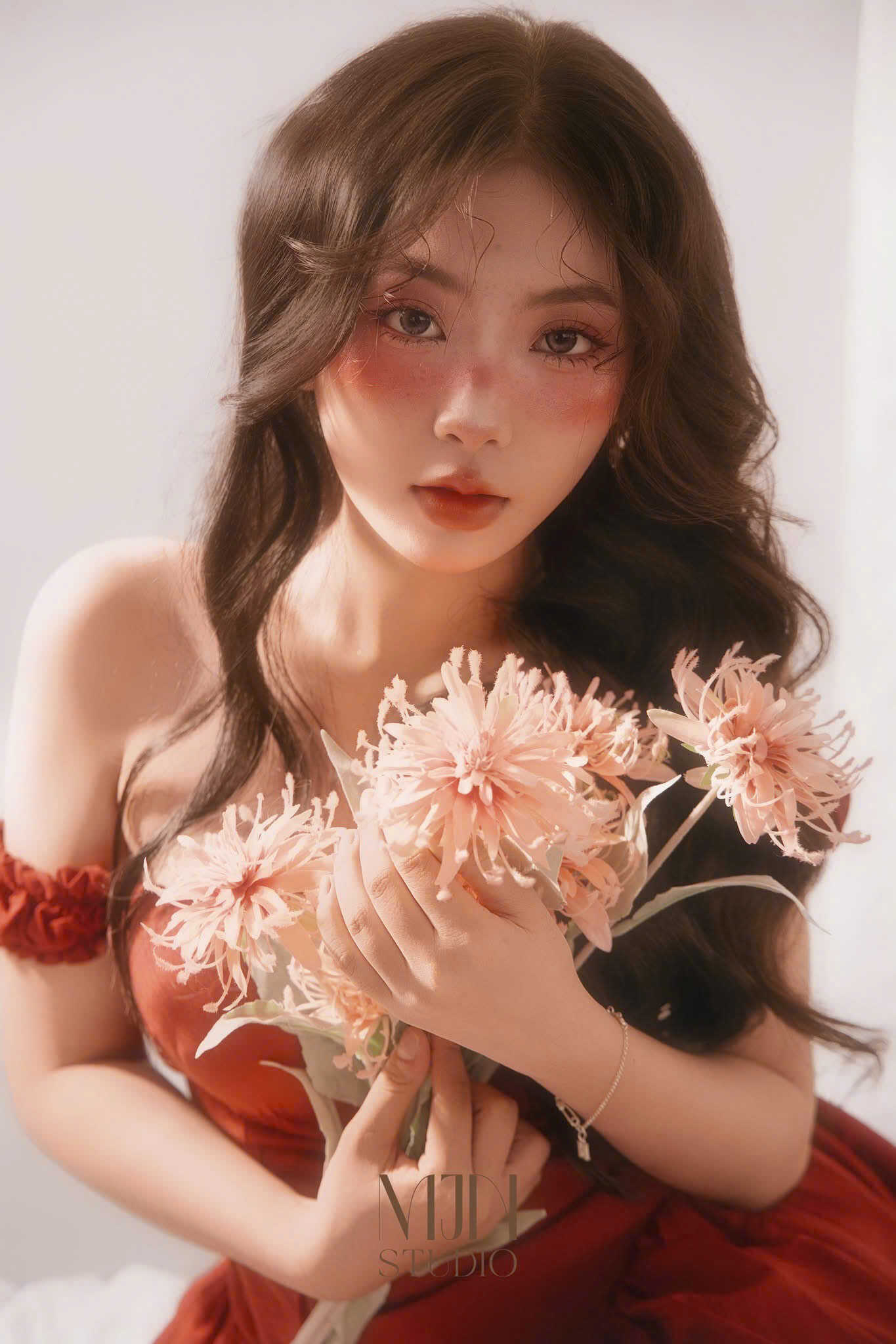 Concept "má hồng say" đẹp mơ màng, ngọt ngào và thu hút